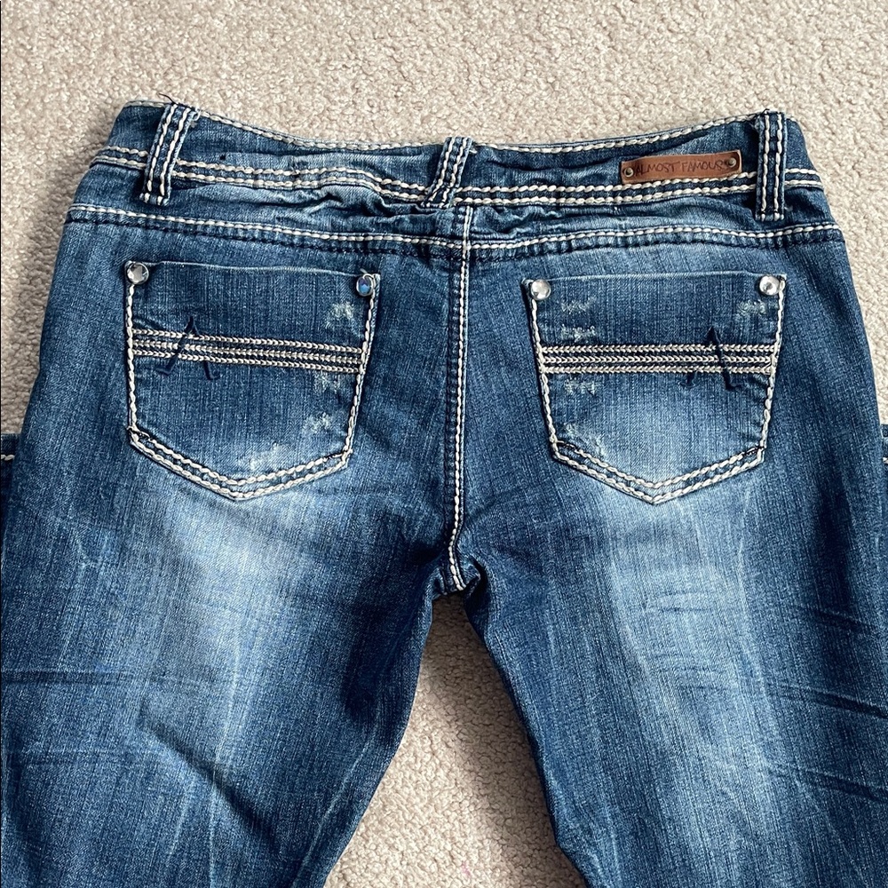 Almost Famous Stylish Blue Women's Jeans - Picture 5 of 12